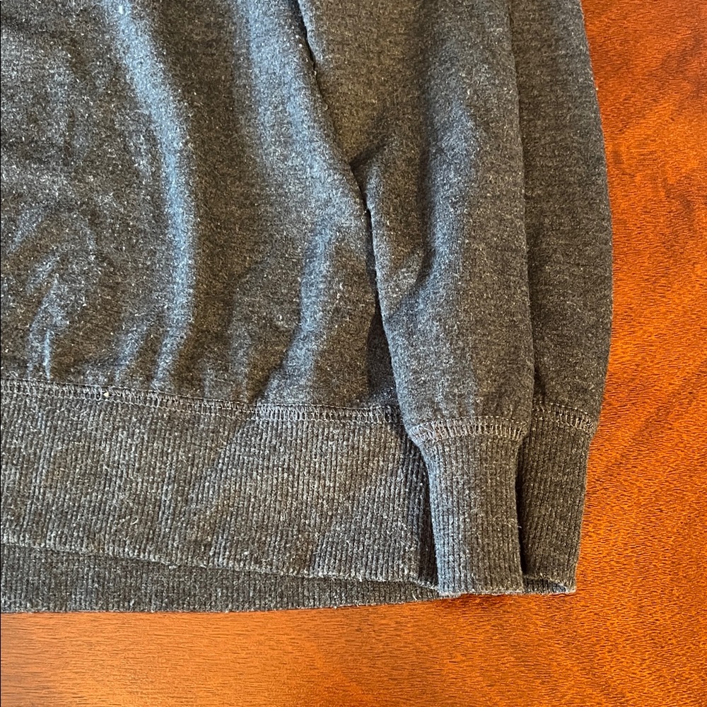 Stars Above Women's super soft hacci heathered Charcoal Sweatshirt - Picture 4 of 5